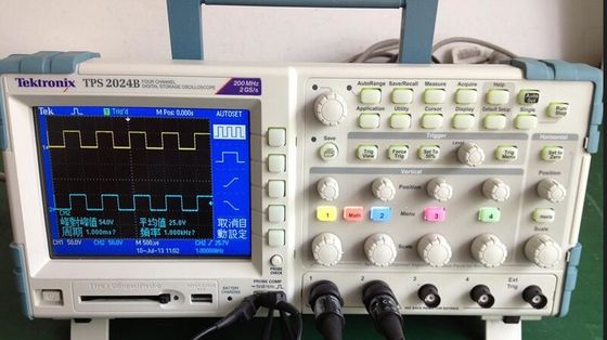 acheter 200MHz 4 achemine l'oscilloscope de mémoire numérique, oscilloscope de Tektronix TPS2024B fabrication en ligne