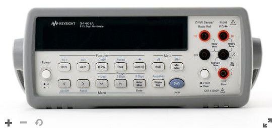 acheter Keysight Agilent 34401A Multimètre numérique à résolution de 6,5 chiffres avec véritable RMS AC Volts et courant et connectivité GPIB/RS-232 fabrication en ligne