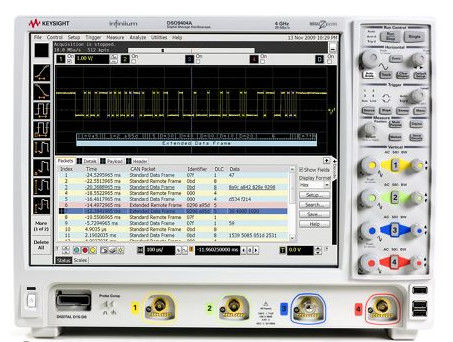 acheter 4GHz 4 achemine l'oscilloscope analogique-numérique Keysight Agilent DSO9404A fabrication en ligne
