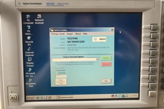 acheter Équipement de test de grande précision utilisé de l'analyseur de réseau de vecteur de coût bas N5244A pour la vente fabrication en ligne