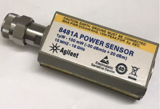 acheter Capteur de puissance RF Agilent 8481A d'occasion avec une plage de 10 MHz à 18 GHz et des mesures de puissance de -30 à +20 dBm fabrication en ligne