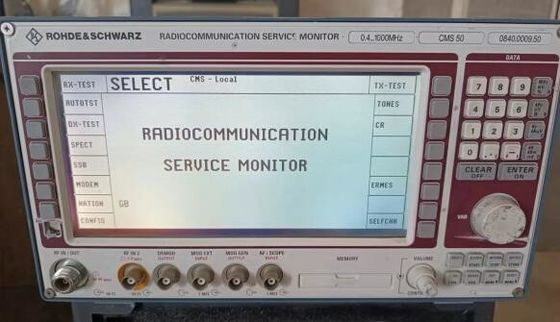 acheter Rohde et moniteur de service de communication par radio d'analyseur de Schwarz CMS50 fabrication en ligne