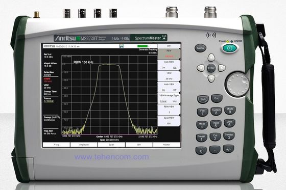 acheter Analyseur de spectre portatif Anritsu MS2720T avec une plage de 9 kHz à 20 GHz, une plage dynamique > 106 dB et un bruit de phase de -112 dBc/Hz fabrication en ligne