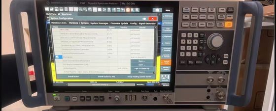 acheter Analyseur de signaux et de spectre Rohde & Schwarz FSW50 avec une plage de 2 Hz à 50 GHz, faible bruit de phase et large bande passante d'analyse fabrication en ligne
