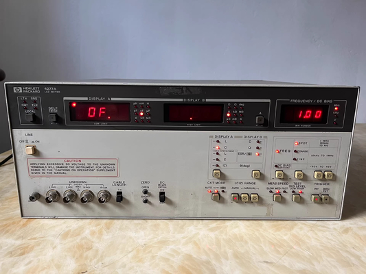 acheter Agilent 4277A LCZ Mètre, fréquence d'essai 10 KHz-1 MHz, mesures rénovées L/C-D/Q/ESR/G, Z-Q, haute vitesse L/C fabrication en ligne