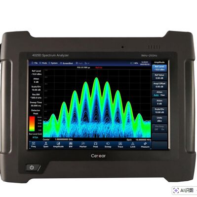 acheter Analyseur de spectre portable Ceyear 4025 avec une plage de 9 kHz à 54 GHz, un écran tactile capacitif de 10,1 pouces et une vitesse de balayage rapide fabrication en ligne