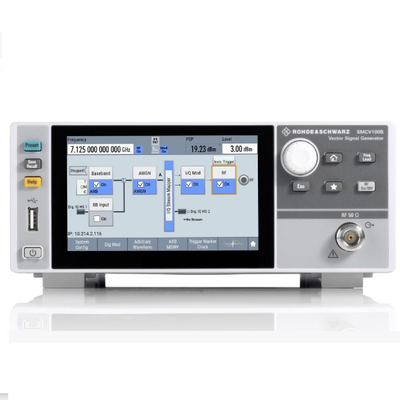 acheter Générateur de signal vectoriel Rohde Schwarz SMCV100B avec modulation I/Q de 4 kHz à 6 GHz et écran tactile de 5 pouces fabrication en ligne