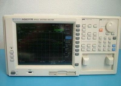 Analyseur de spectre pratique de 50GHz Ando, affichage Ando AQ6317B d'affichage à cristaux liquides de couleur
