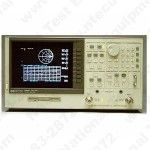 Vecteur d'analyseur de réseau de Keysight Agilent 8753D avec l'ecran couleur