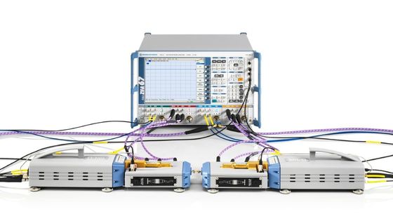 Analyseur de réseau vectoriel Rohde & Schwarz ZVA24 de 300 kHz à 24 GHz avec concept multiport et vitesse de mesure élevée