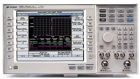 Les communications à distance de Keysight rf examinent l'ensemble Agilent 8960 séries 10 E5515C