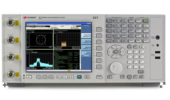 Les communications sans fil de Multiscene LTE examinent l'ensemble, appareil de contrôle d'ext. de Keysight Agilent E6607A