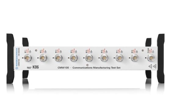 Les communications durables flexibles de rf examinent la technologie multi réglée R&S CMW100