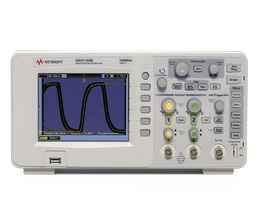 La Manche analogique-numérique de l'oscilloscope 100MHz 2 de Keysight Agilent DSO1102B