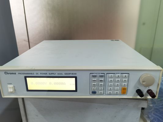 CHROMA 62024P-80-60 Source de courant continu programmable 80VDC/60A/2400W Pour l'intégration et le test de l'ATE