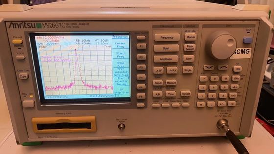 L'analyseur de spectre d'Anritsu MS2667C rf 9 kilohertz à 30 gigahertz Benchtop branchent portatif
