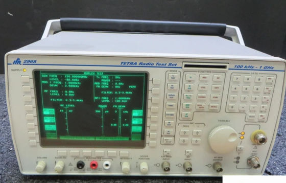 Aeroflex IFR 2968 Ensemble de test radio analogique et numérique plateforme personnalisable OEM ODM