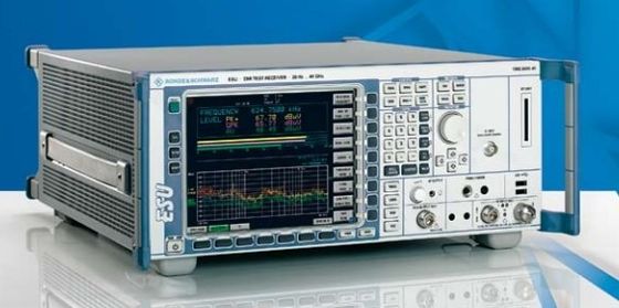 Test du récepteur R&S®ESU8 EMI 20 Hz à 8 GHz