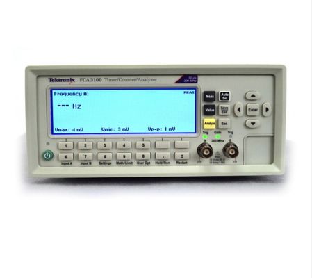 Testé Tektronix FCA3100 Fréquence Counter/ Timer 300MHz 50 Ps Std Temps de base
