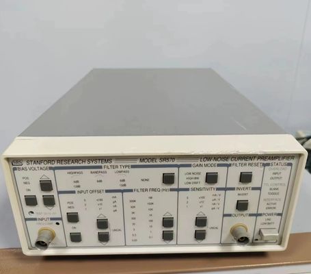 Testé dans des conditions de travail parfaites Systèmes de recherche Stanford SR570 Amplificateurs à faible courant sonore