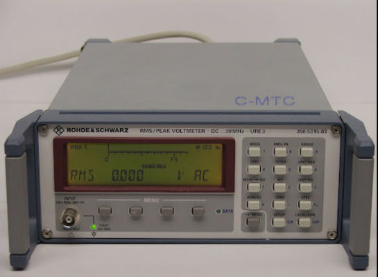 Utilisé Rohde et Schwarz URE3 PEAK/RMS Voltmètre RF