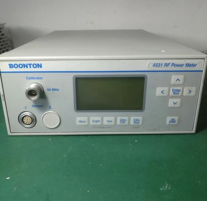 Boonton 4530 4531 Wattmètre RF crête à canal unique testé en parfait état de fonctionnement avec une plage de 10 MHz à 40 GHz