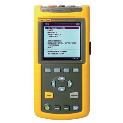 FLUKE 43B ANALYZEUR DE POWER 4 heures de temps de fonctionnement Conception légère