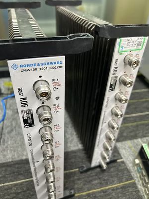 Rohde & Schwarz CMW100 Rohde & Schwarz CMW100 5G Communication Manufacturing Test Set R&S K06 CMW-S16E Les équipements de fabrication de l'appareil sont fournis par les équipementiers de l'appareil.