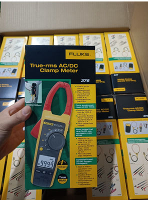Pince multimètre TRMS AC/DC Fluke 376 FC avec iFlex, cordons de mesure et étui souple
