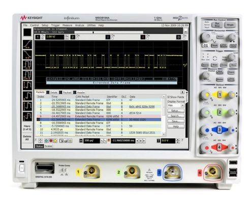 Keysight (Agilent) MSO9104A Oscilloscope de signal mixte: 1 GHz, 4 canaux analogiques et 16 canaux numériques