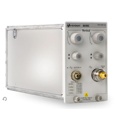 Module optique-électrique Agilent 86105C 20 GHz avec plage de longueurs d'onde de 750 à 1650 nm pour l'analyse de diagrammes de l'œil